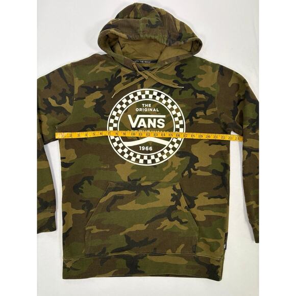 VANS Men's Classic Pullover Camo Hoodie Size M - Picture 5 of 13